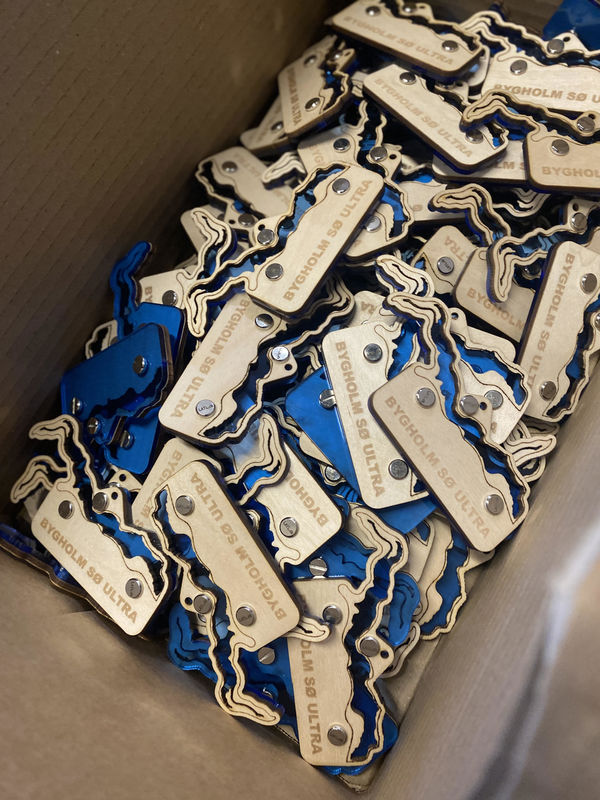 Medaljer Ultraløb Bygholm Sø i Horsens
